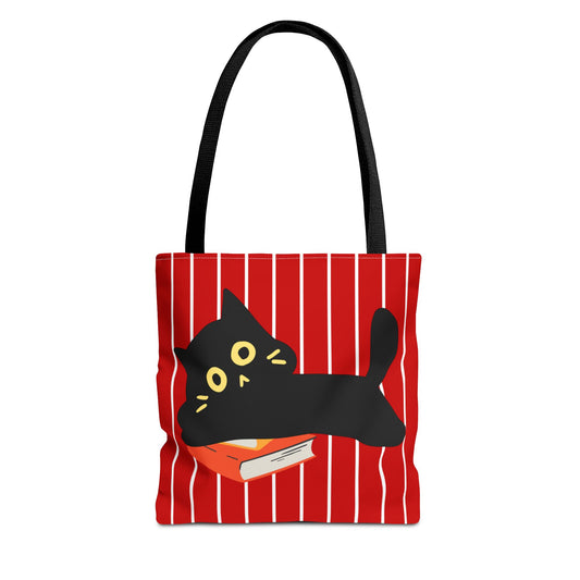 Charming Cat Tote Bag - Cute Feline Friend, Perfect Gift for Cat Lovers, Stylish Shopping Bag, Pet Lovers Gift, Fun Everyday Use