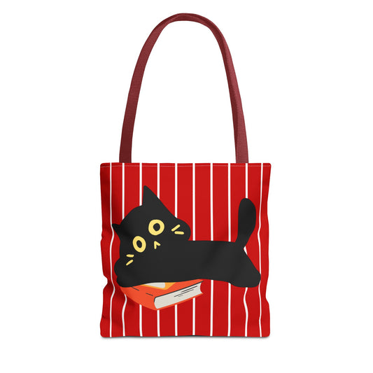 Charming Cat Tote Bag - Cute Feline Friend, Perfect Gift for Cat Lovers, Stylish Shopping Bag, Pet Lovers Gift, Fun Everyday Use