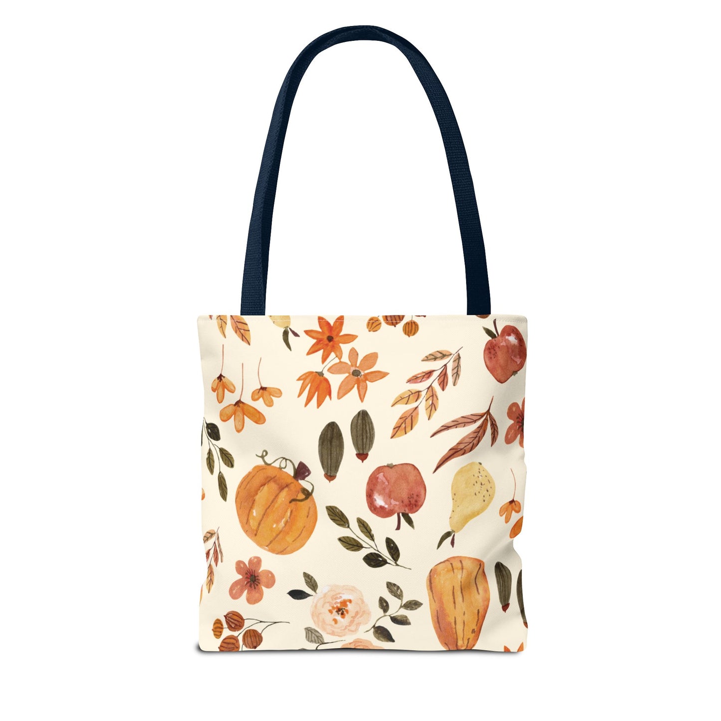 Autumn Fox Tote Bag, Fall Inspired, Eco-Friendly Shopping Bag, Perfect for Gifts, Floral Design, Seasonal Style, Cute Tote