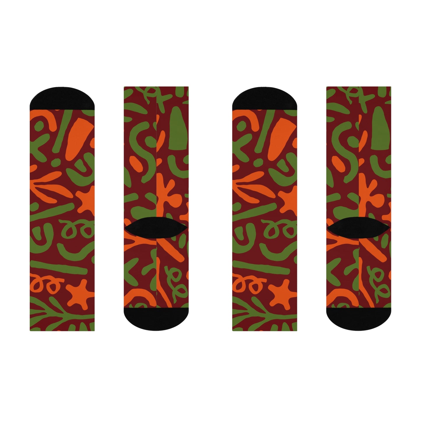 Frog-Themed Cushioned Crew Socks, Fun Socks for Book Lovers, Colorful Striped Socks, Cozy Gift for Readers, Perfect for Everyday Wear