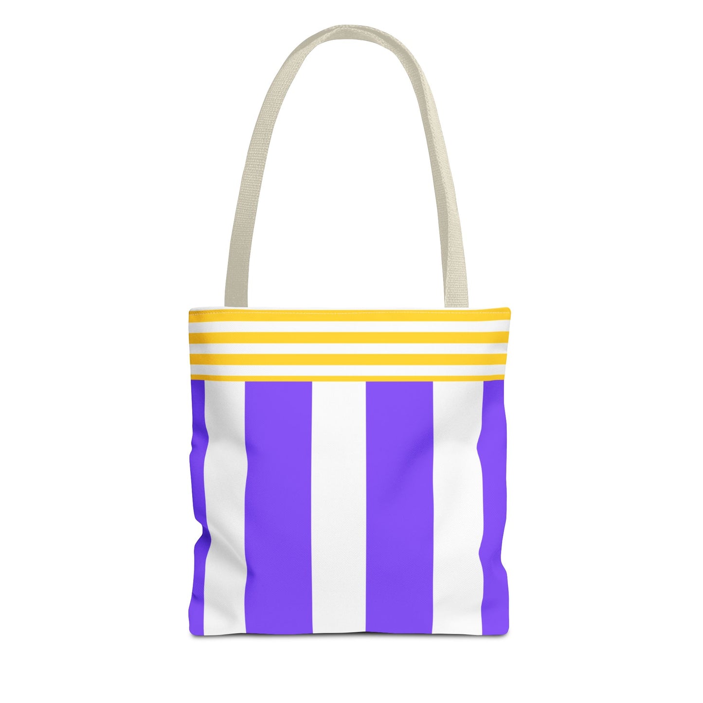 Colorful Striped Tote Bag - Beach Bag, Shopping Bag, Reusable Grocery Tote, Travel Bag, Gift for Her, School Bag