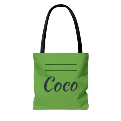 A Personalized Family Tote Bag — "Coco" Custom All-Over Print Tote