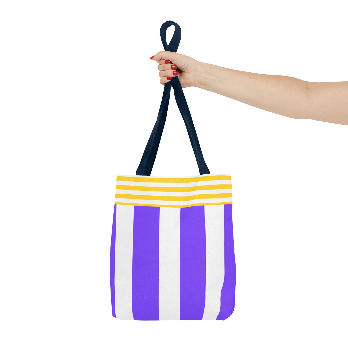Colorful Striped Tote Bag - Beach Bag, Shopping Bag, Reusable Grocery Tote, Travel Bag, Gift for Her, School Bag