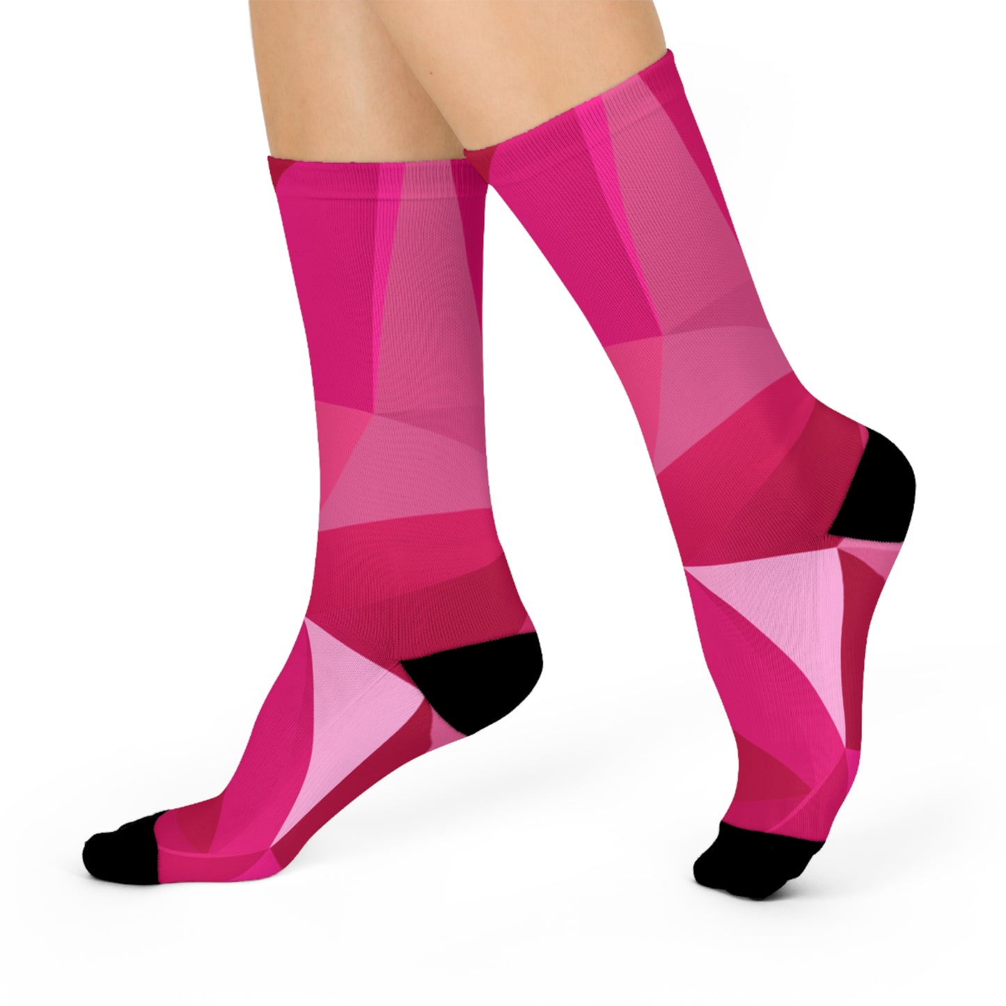 Vibrant Cushioned Crew Socks - Cozy Footwear for Everyday Wear, Perfect Gift for Birthdays, Holidays, and Self-Care Moments!