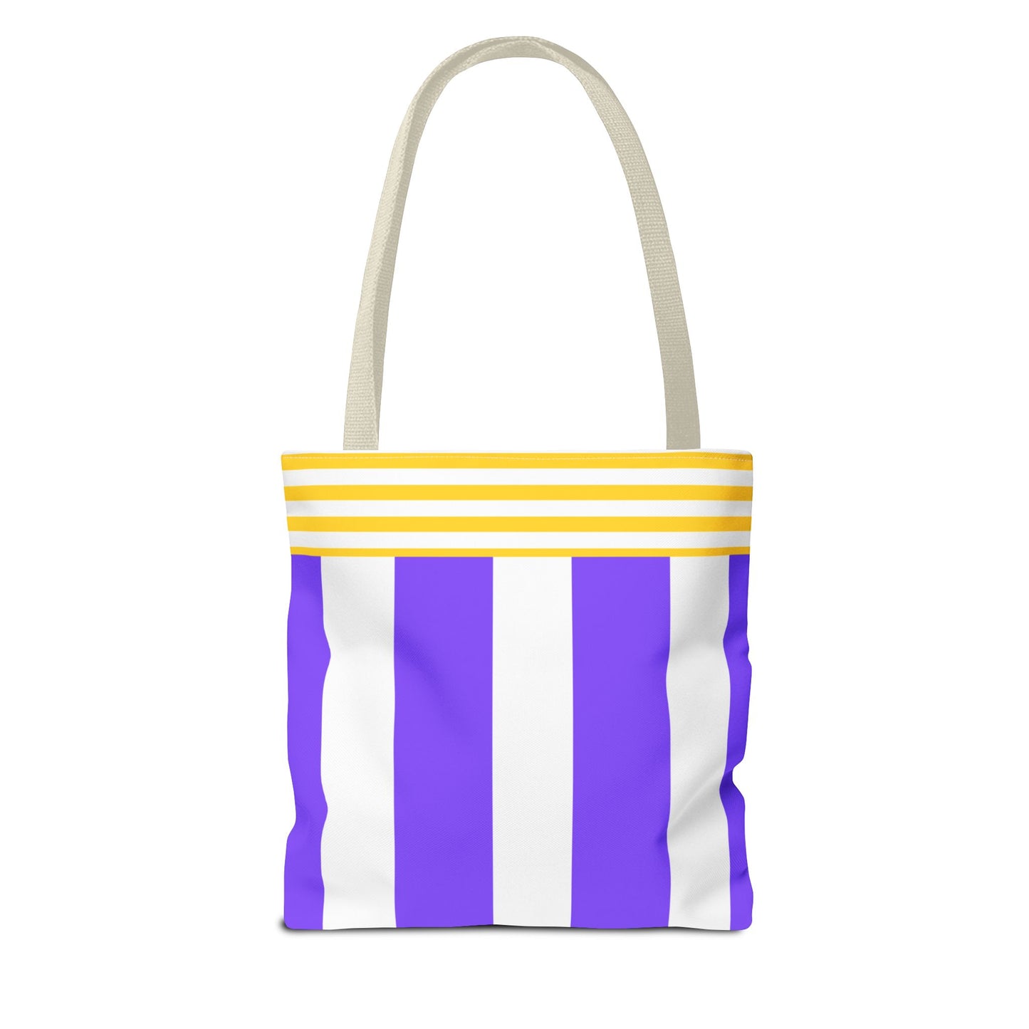 Colorful Striped Tote Bag - Beach Bag, Shopping Bag, Reusable Grocery Tote, Travel Bag, Gift for Her, School Bag