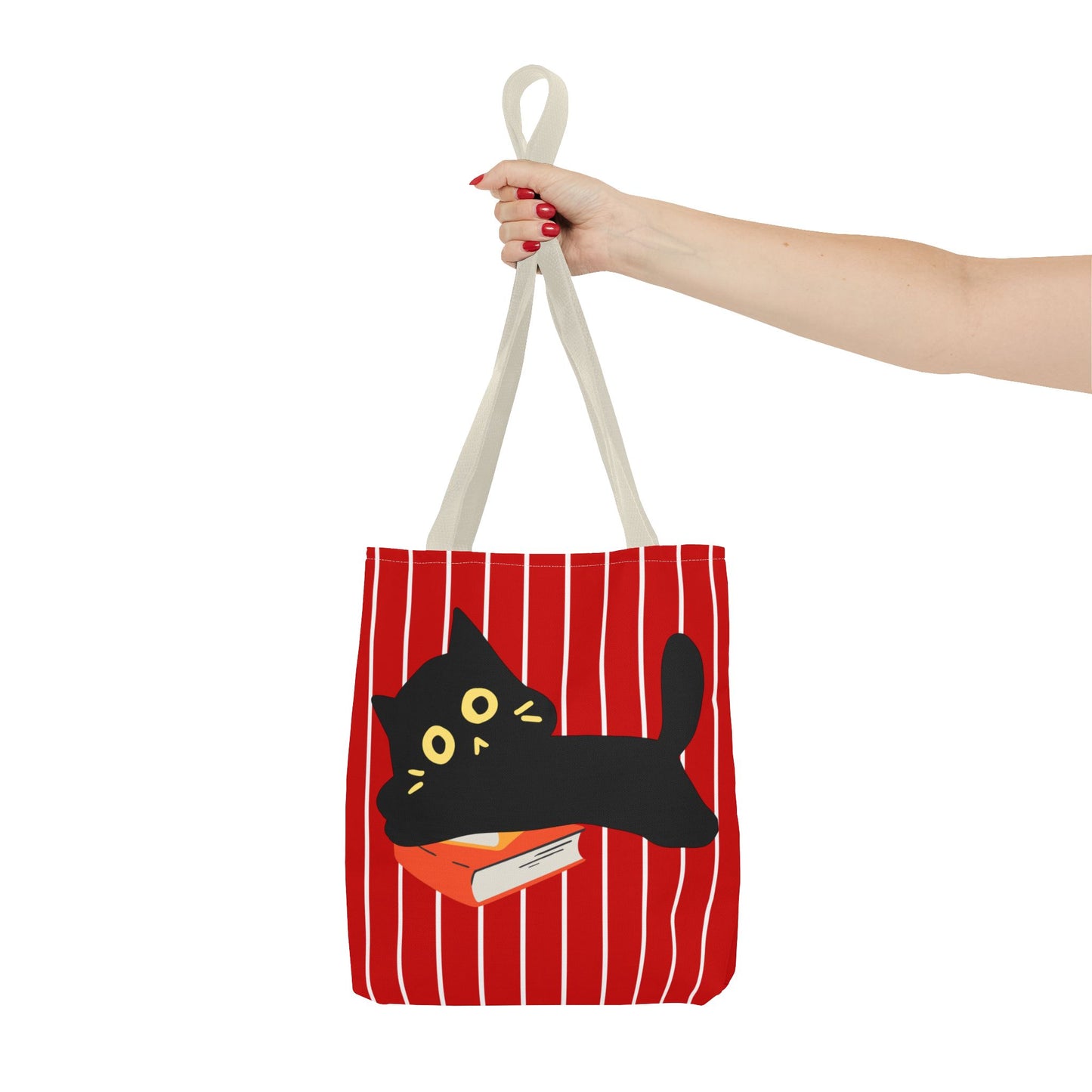 Charming Cat Tote Bag - Cute Feline Friend, Perfect Gift for Cat Lovers, Stylish Shopping Bag, Pet Lovers Gift, Fun Everyday Use
