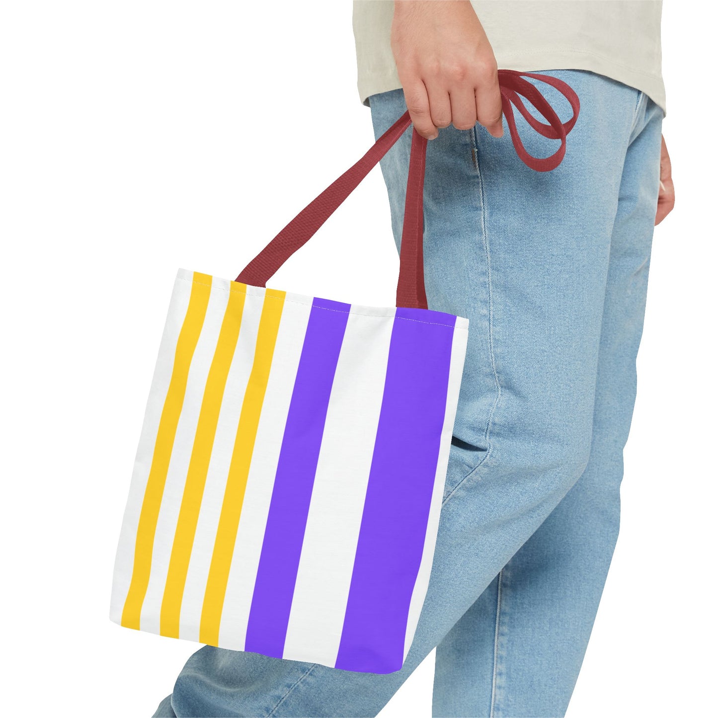 Vibrant Striped Tote Bag, Stylish Shopping Tote, Eco-Friendly Beach Bag, Versatile Everyday Tote, Gift for Her