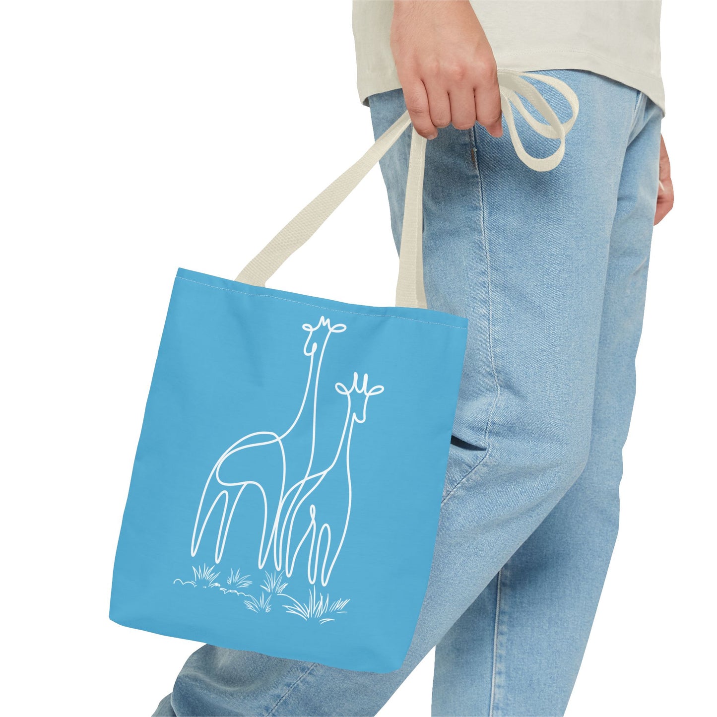 Cute Giraffe Tote Bag | Animal Lover Gift, Eco-Friendly Shopper, Travel Companion, Casual Everyday Use, Summer Fun