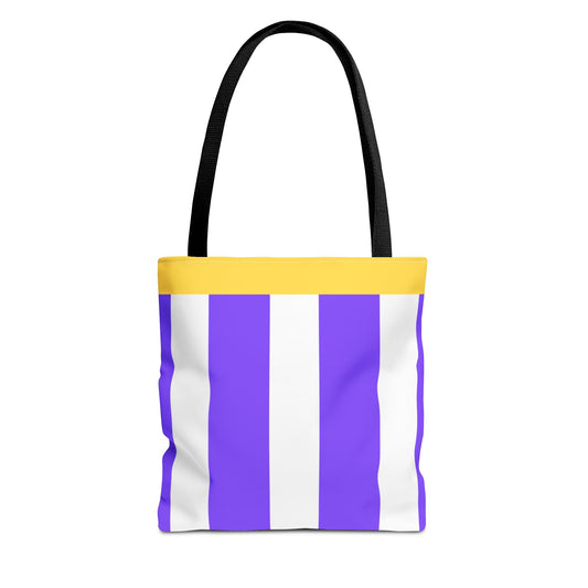 Vibrant Striped Tote Bag, Fashionable Reusable Shopping Bag, Eco-Friendly Beach Bag, Daily Use Carryall, Gift for Her