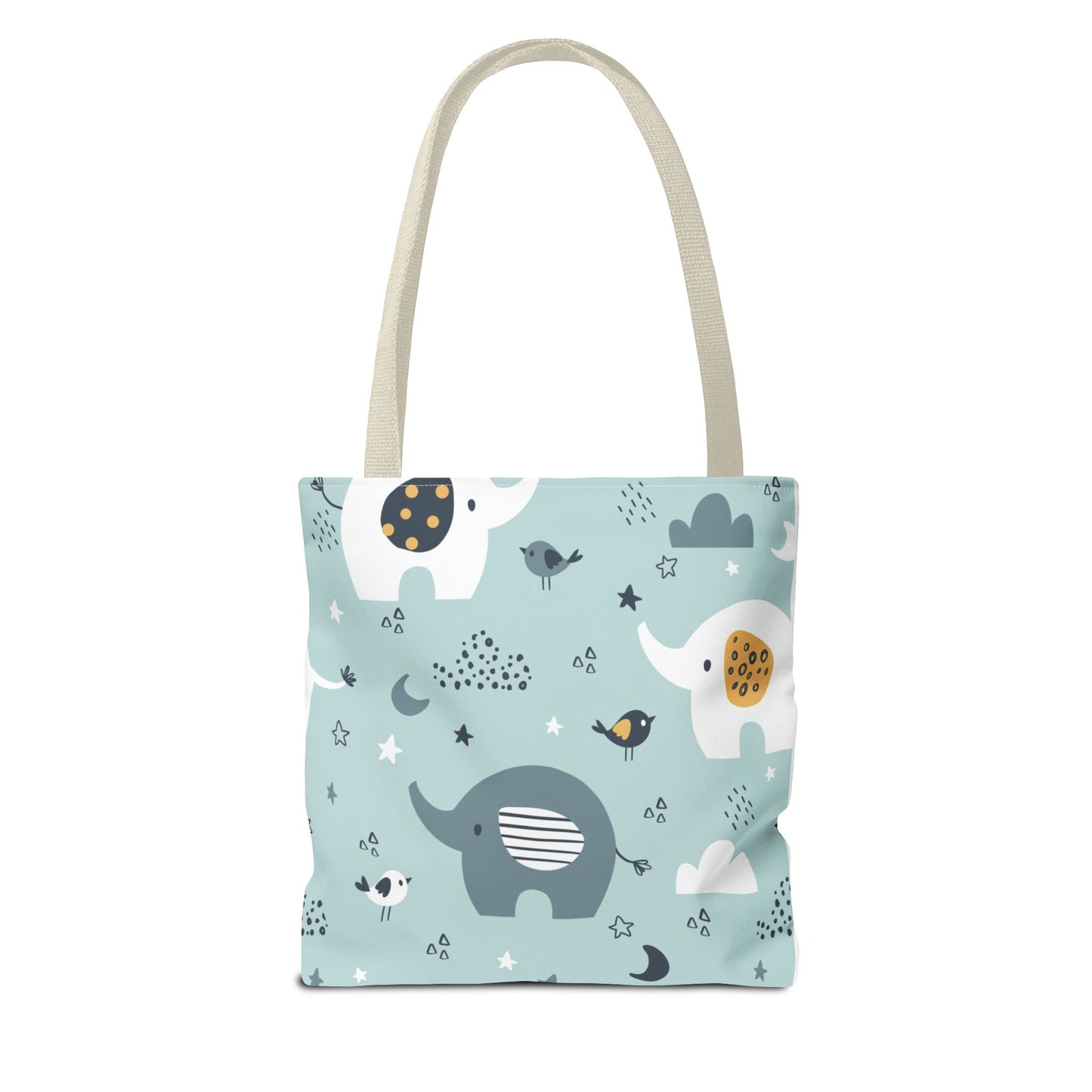 Baby Elephant 'Hello Little One' Tote Bag — Cute Newborn Gift, Baby Shower Tote