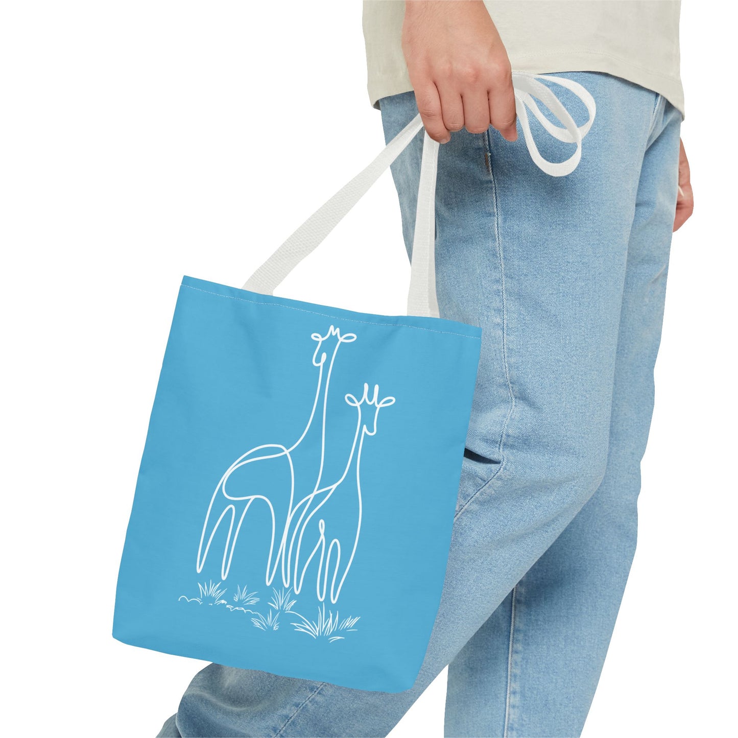 Cute Giraffe Tote Bag | Animal Lover Gift, Eco-Friendly Shopper, Travel Companion, Casual Everyday Use, Summer Fun