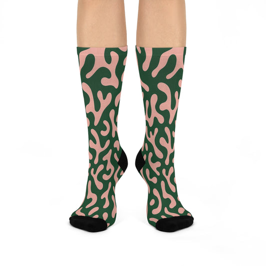 Stylish Cushioned Crew Socks | Trendy Gift for Sock Lovers, Unique Homewear, Fun Everyday Style, Cozy Footwear Accessory, Ideal for speical ones