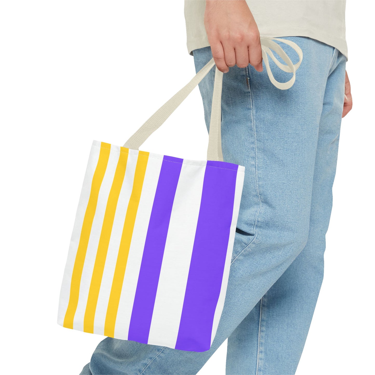 Vibrant Striped Tote Bag, Stylish Shopping Tote, Eco-Friendly Beach Bag, Versatile Everyday Tote, Gift for Her