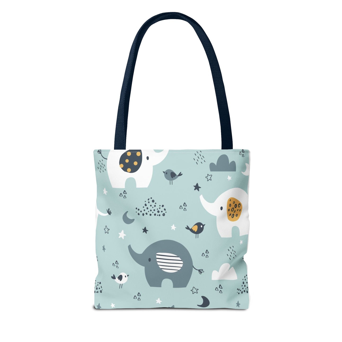 Baby Elephant 'Hello Little One' Tote Bag — Cute Newborn Gift, Baby Shower Tote