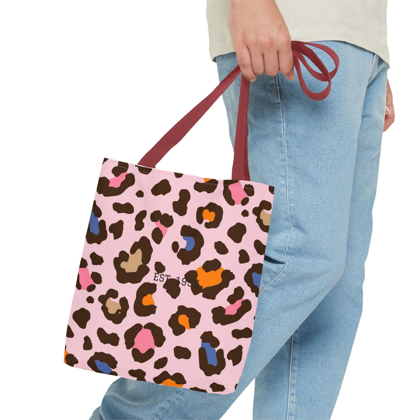 Chic Leopard Print Tote Bag | Eco-Friendly, Everyday Use, Gift for Her, Summer Style, Shopping Bag
