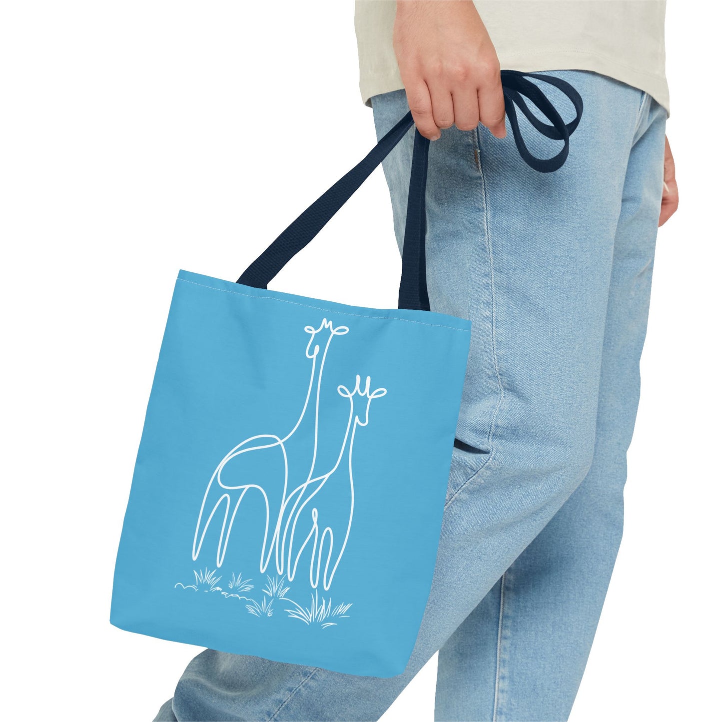 Cute Giraffe Tote Bag | Animal Lover Gift, Eco-Friendly Shopper, Travel Companion, Casual Everyday Use, Summer Fun