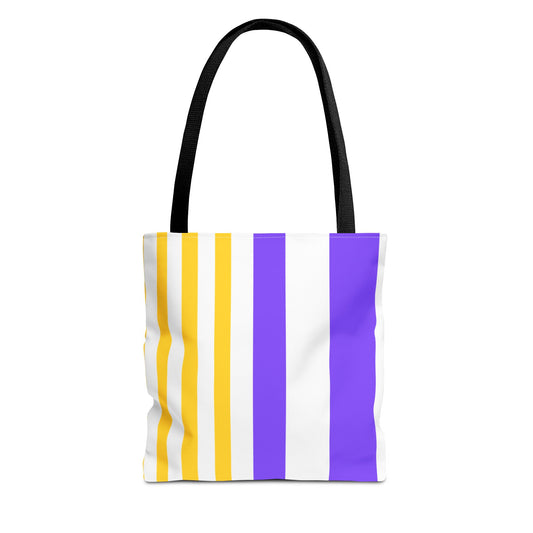 Vibrant Striped Tote Bag, Stylish Shopping Tote, Eco-Friendly Beach Bag, Versatile Everyday Tote, Gift for Her