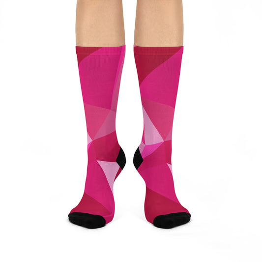Vibrant Cushioned Crew Socks - Cozy Footwear for Everyday Wear, Perfect Gift for Birthdays, Holidays, and Self-Care Moments!