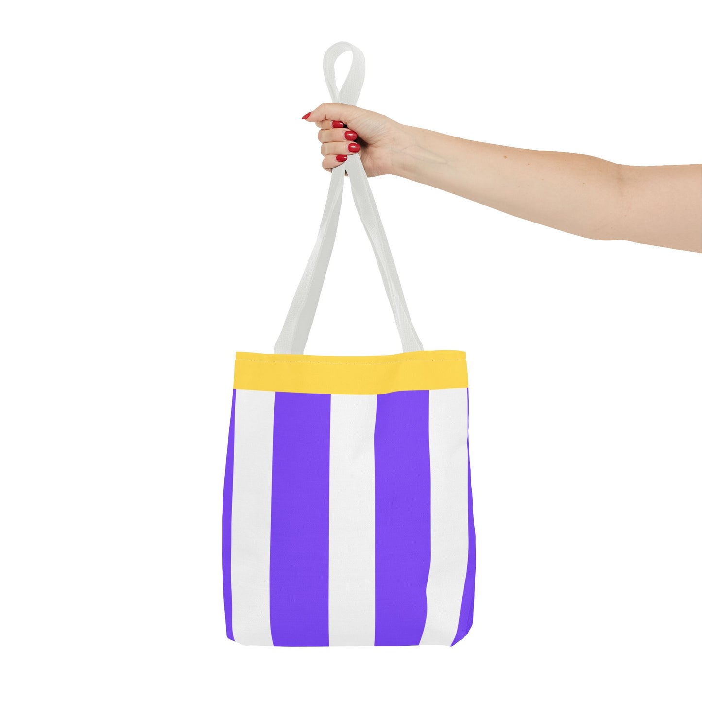 Vibrant Striped Tote Bag, Fashionable Reusable Shopping Bag, Eco-Friendly Beach Bag, Daily Use Carryall, Gift for Her