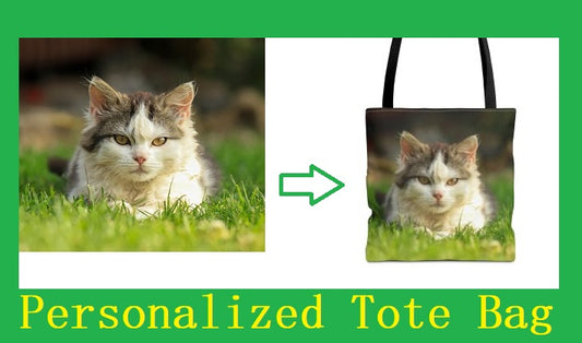 A Personalized Family Tote Bag — "Coco" Custom All-Over Print Tote