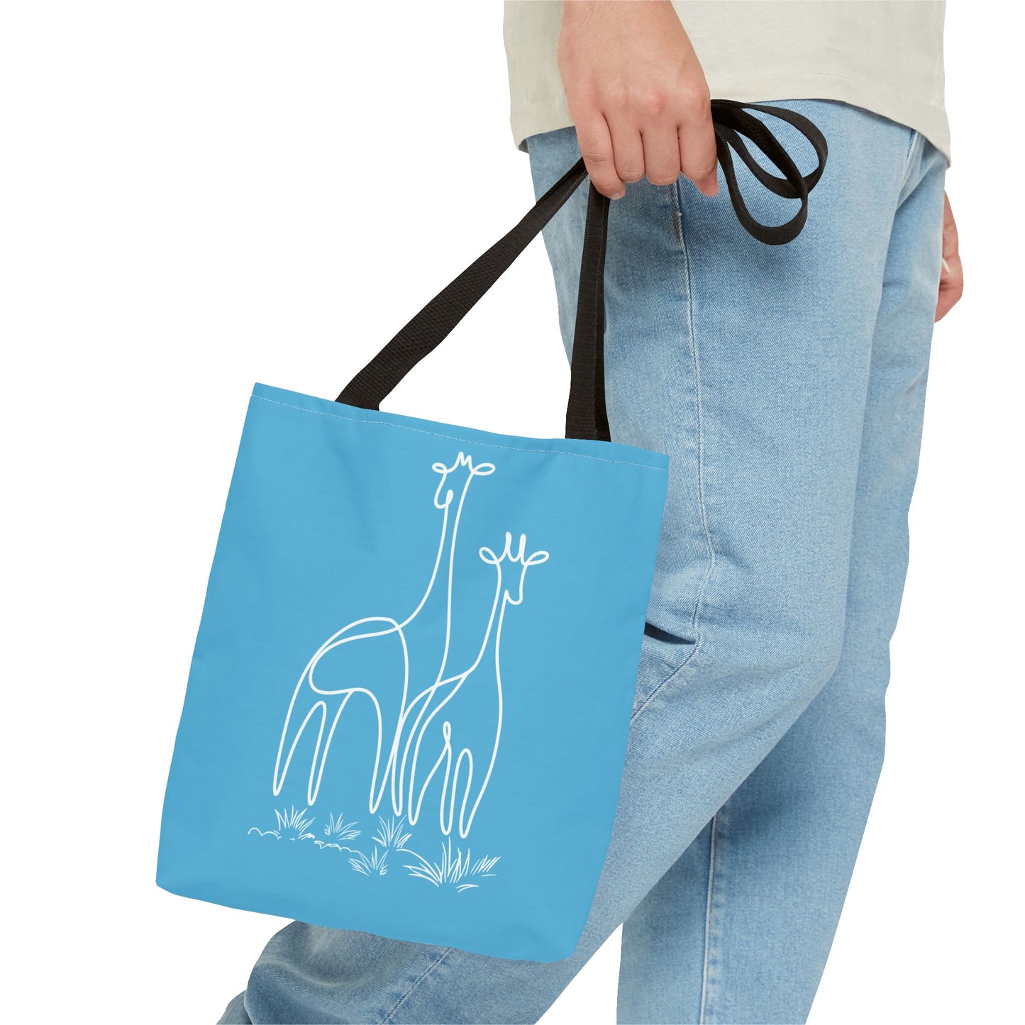 Cute Giraffe Tote Bag | Animal Lover Gift, Eco-Friendly Shopper, Travel Companion, Casual Everyday Use, Summer Fun