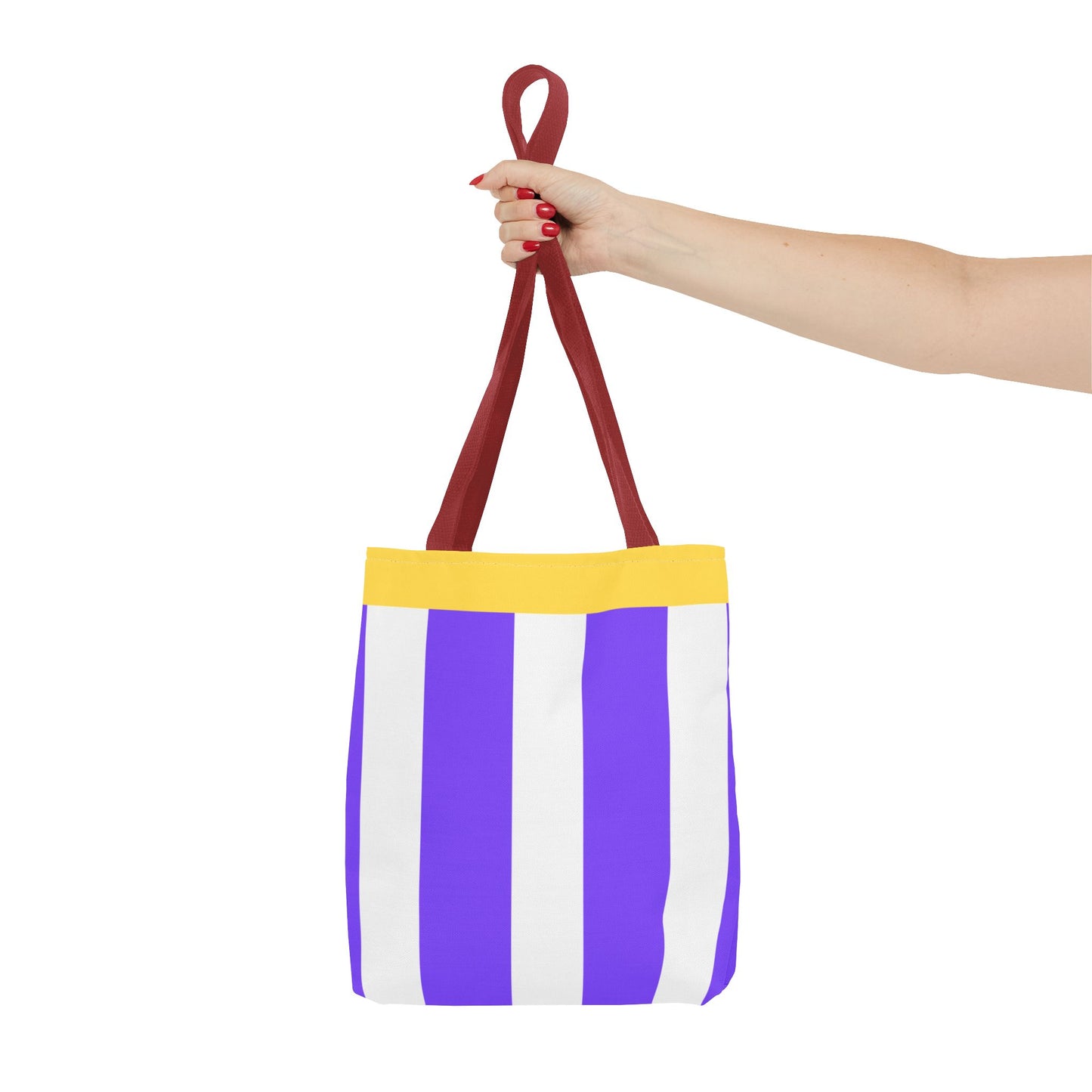 Vibrant Striped Tote Bag, Fashionable Reusable Shopping Bag, Eco-Friendly Beach Bag, Daily Use Carryall, Gift for Her