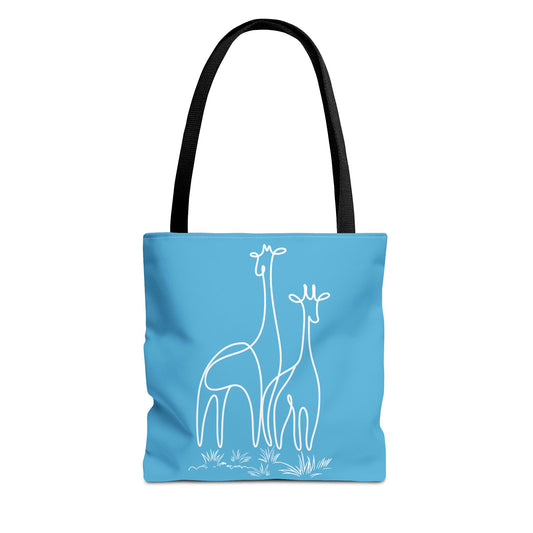 Cute Giraffe Tote Bag | Animal Lover Gift, Eco-Friendly Shopper, Travel Companion, Casual Everyday Use, Summer Fun