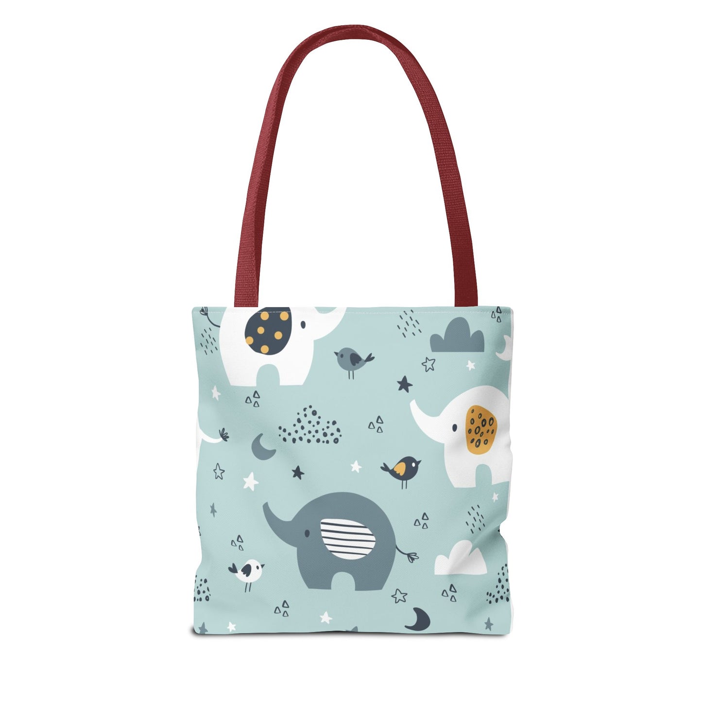 Baby Elephant 'Hello Little One' Tote Bag — Cute Newborn Gift, Baby Shower Tote