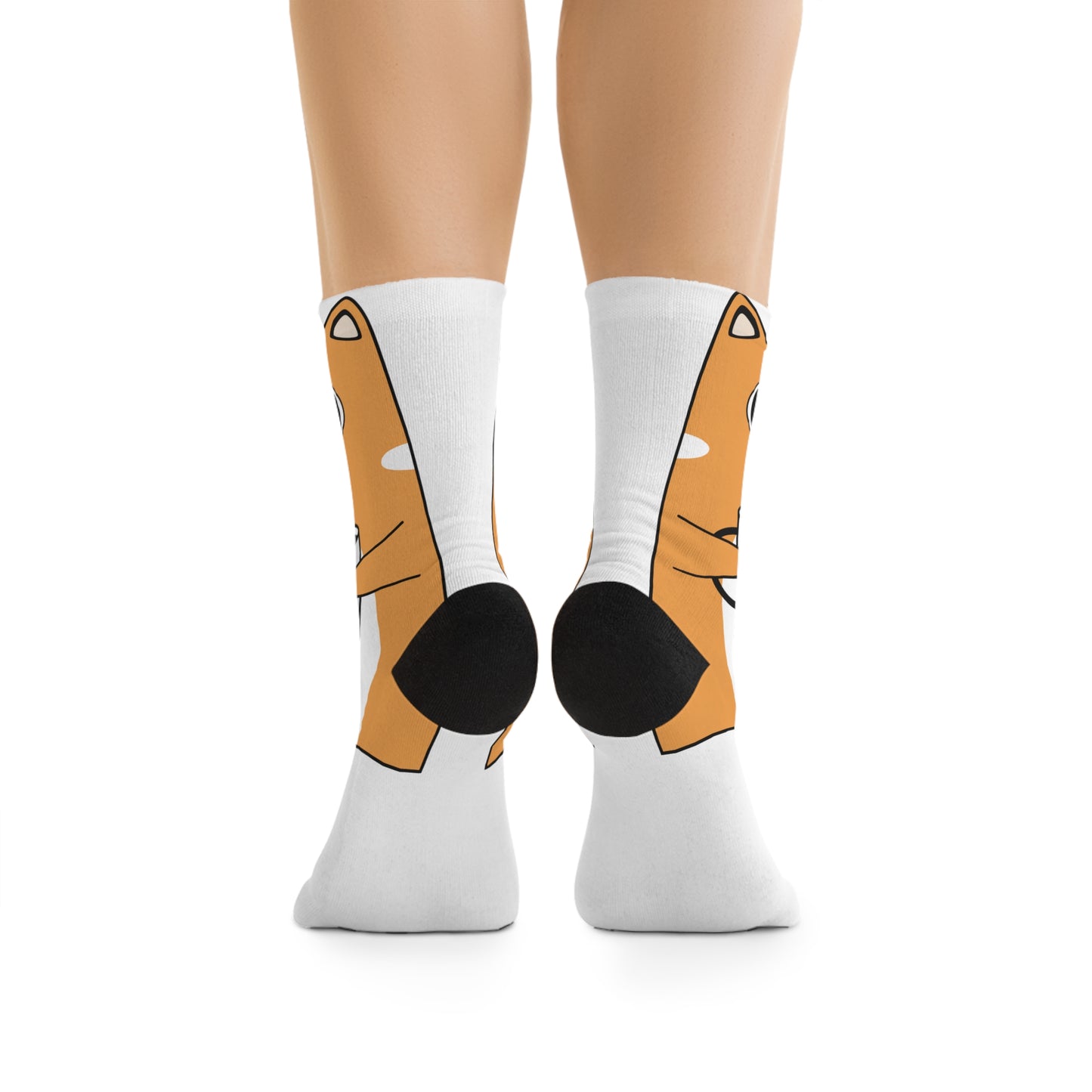 Funny Cat Socks, Unique Gift for Cat Lovers, Eco-Friendly Recycled Poly Socks, Cozy Everyday Wear, Great for Birthdays, Holidays